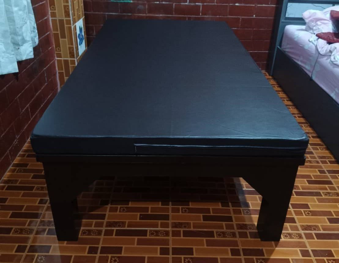 เตียงนวดไทย สีดำ คลาสสิก