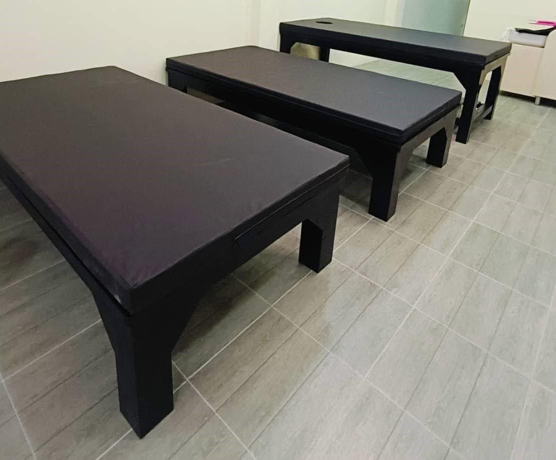 เตียงนวดไทย ติดตั้งพร้อมใช้งาน